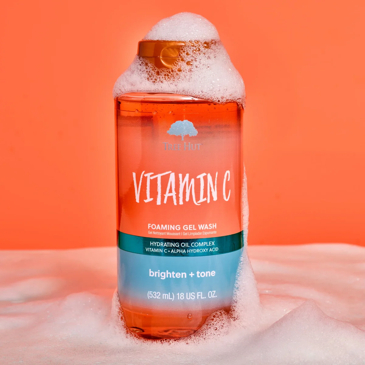 Tree Hut vitamin c foaming gel wash - Image 1