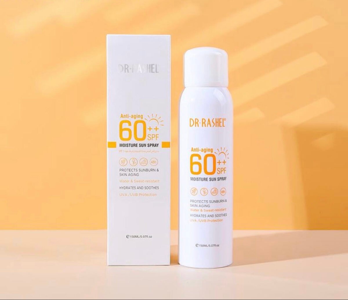 Dr. Rashel Anti-Aging 60++ SPF Moisture Sunscreen Spray - Image 1