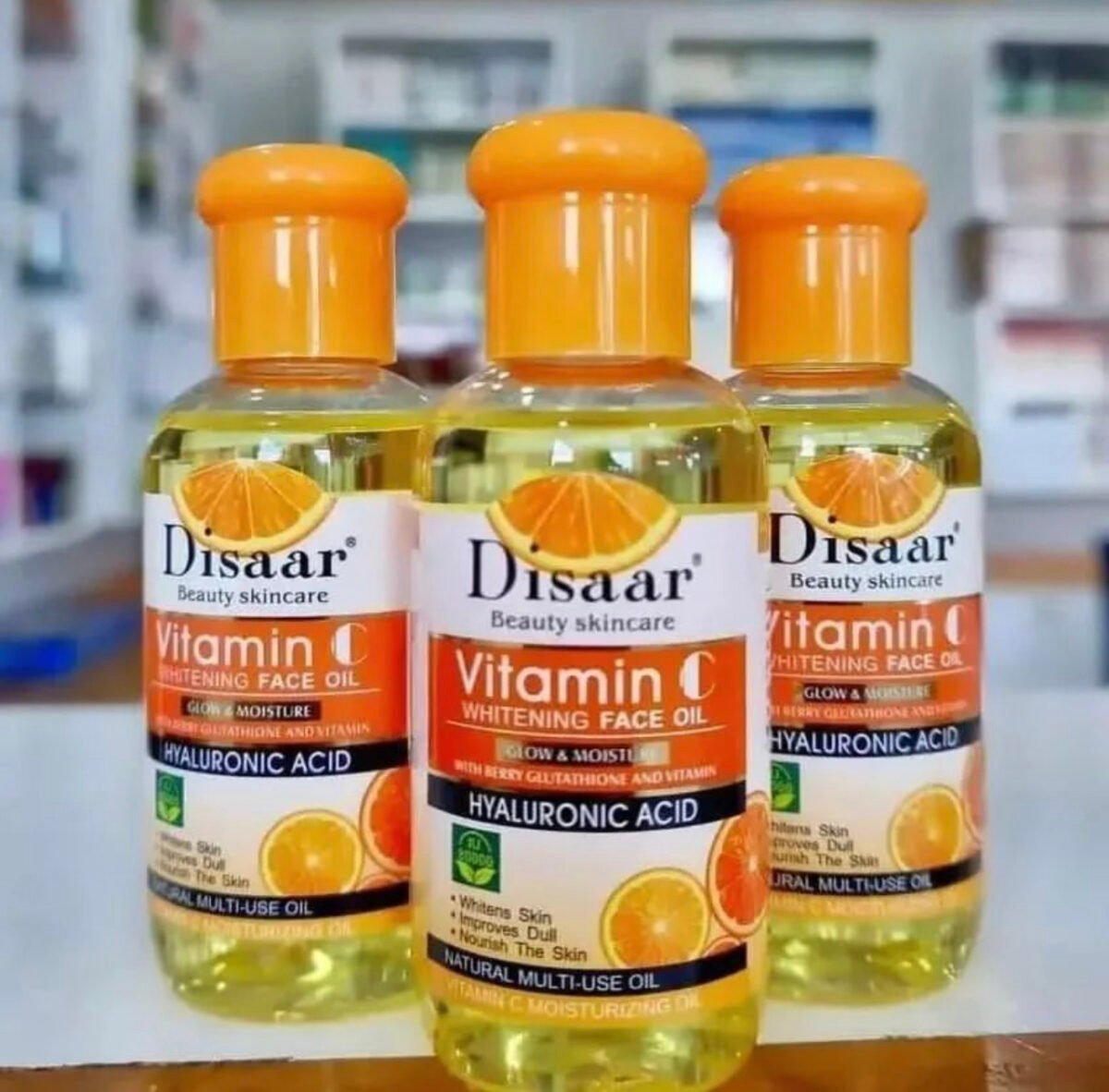 Disaar vitamin c brightening face and body oil - Image 2