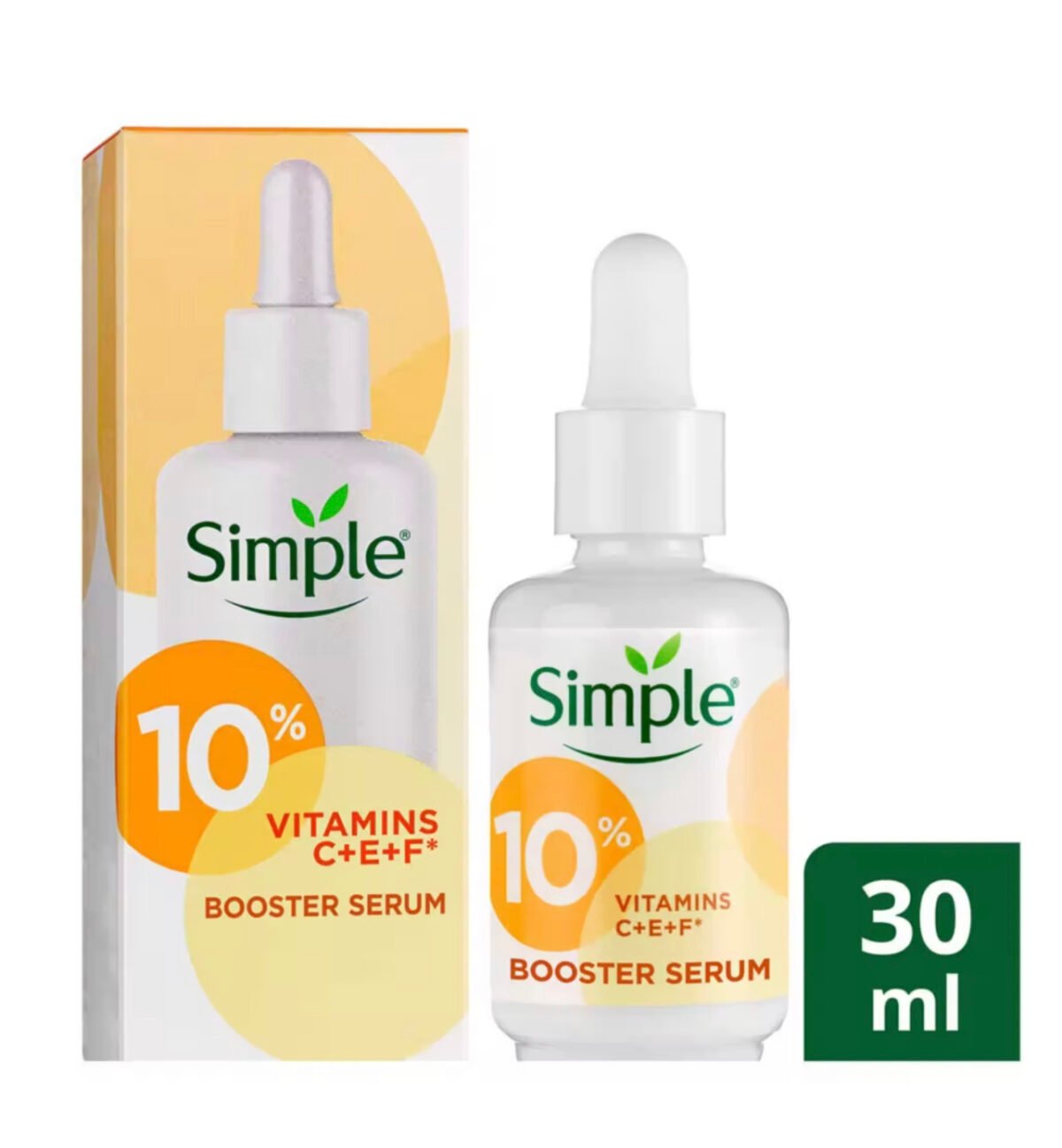 Simple Booster Serum 10% Vitamin C+E+F 30ml - Image 1