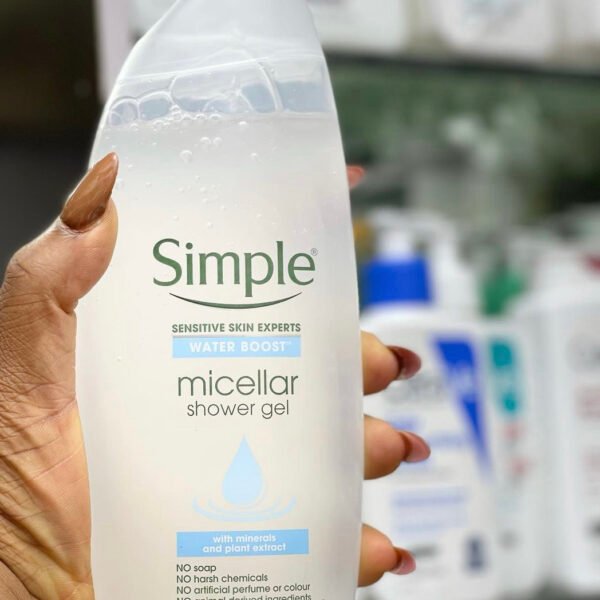 Simple micellar shower gel / bath and body wash