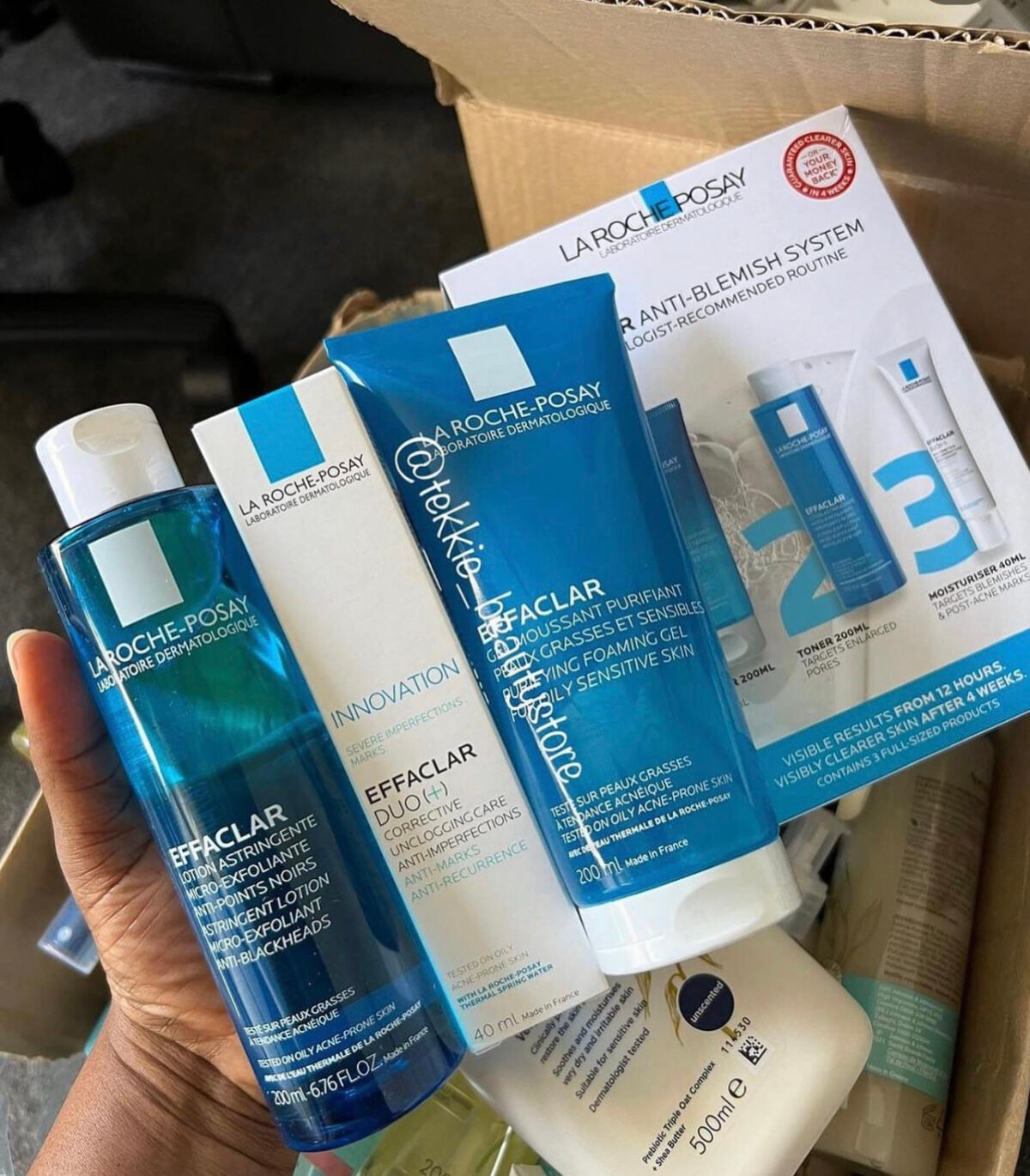 La Roche-Posay Effaclar 3-Step Kit Gift Set - Image 1