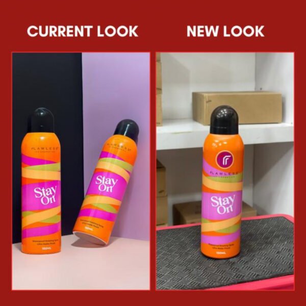 Flawless Ivy stay on waterproof setting spray ( seal it )