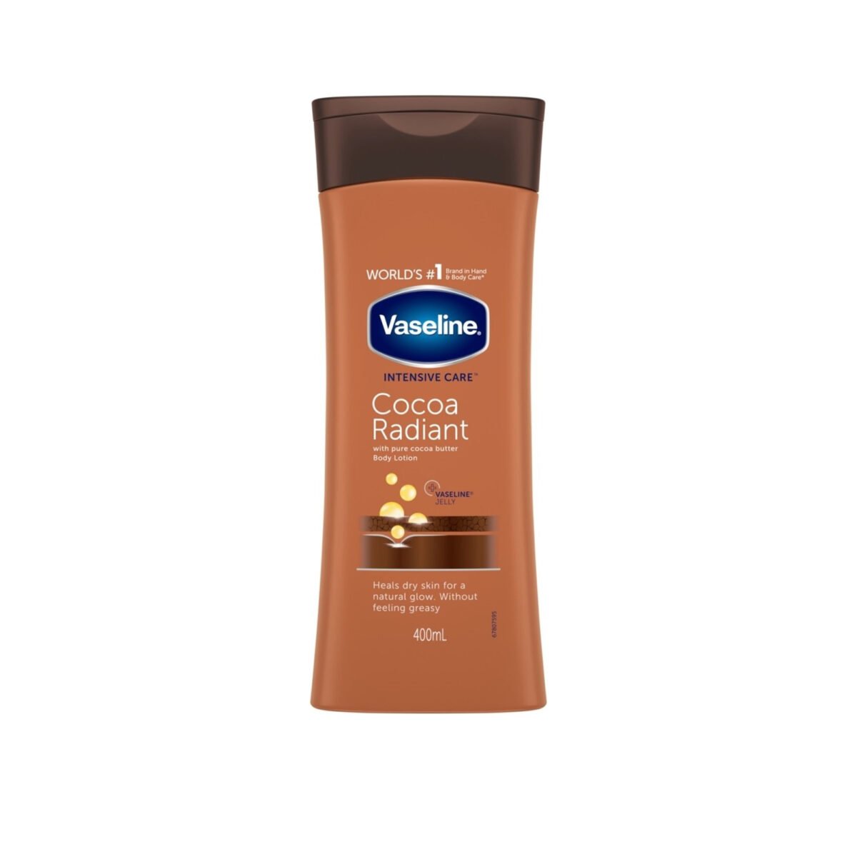 Vaseline Cocoa Radiant Body lotion 400ml - Image 1