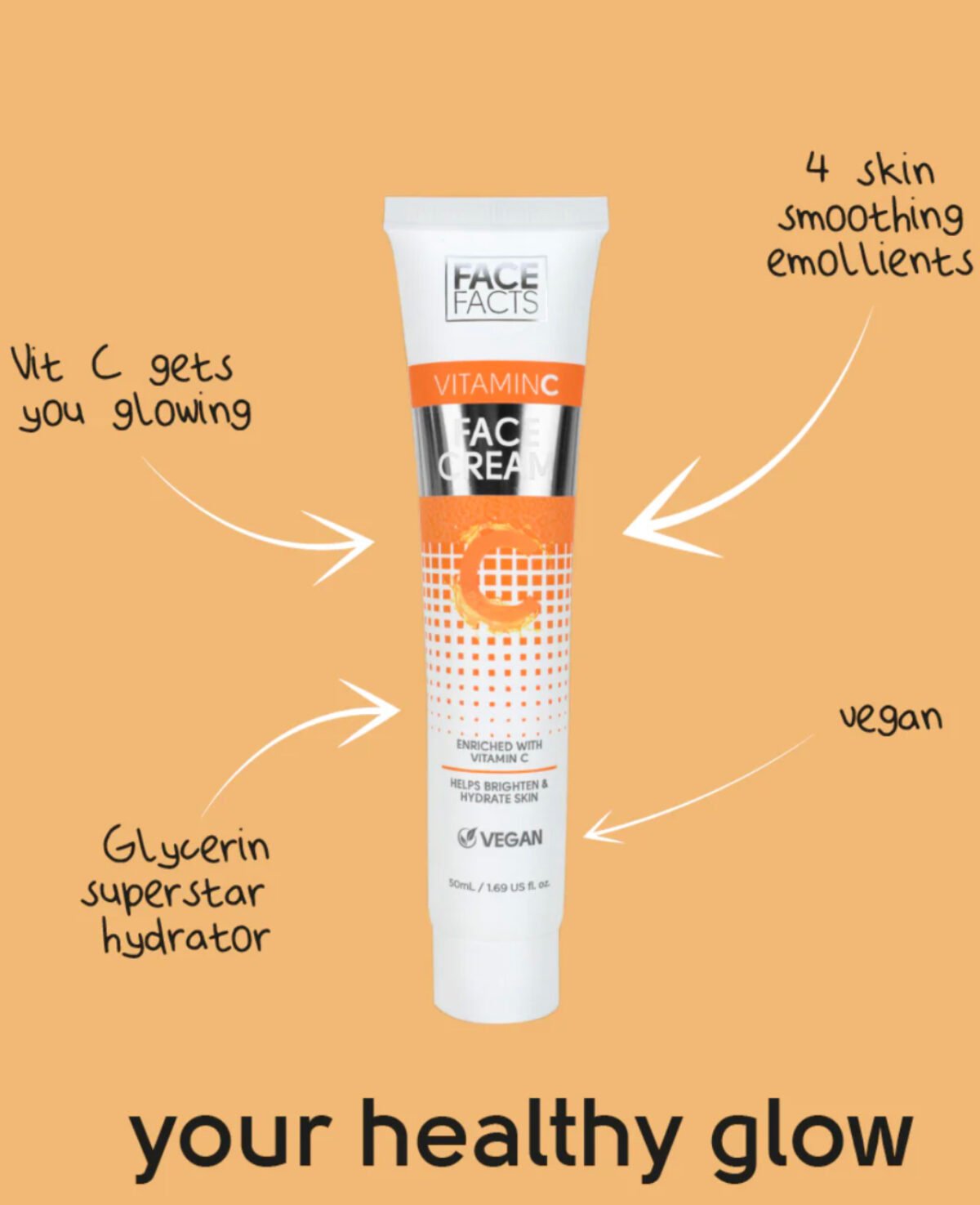 Face Facts facefacts Vitamin C Brightening Face Cream - Image 1