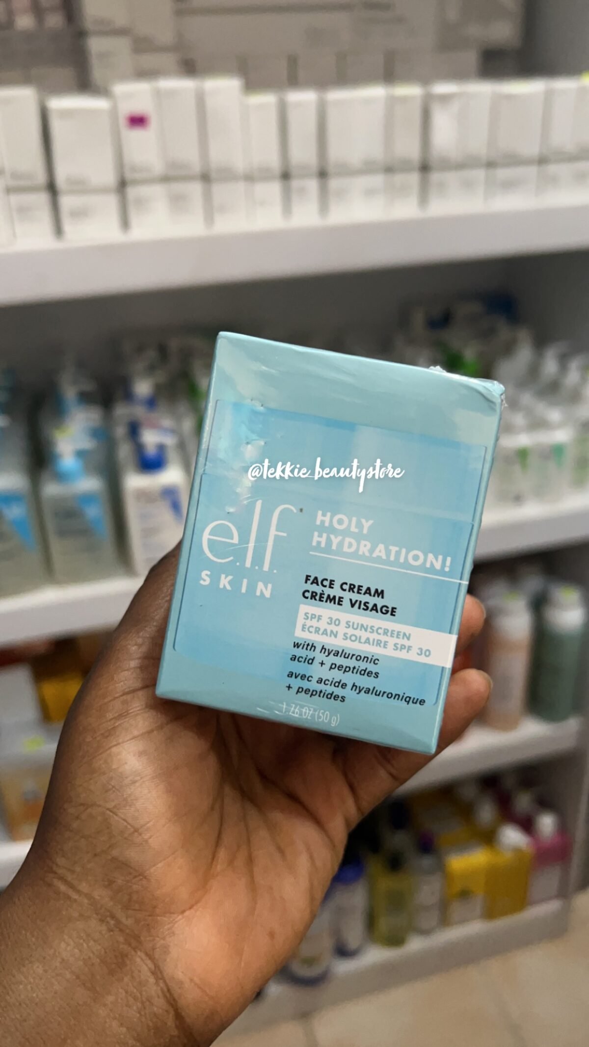 ELF Holy Hydration! Face Cream Broad Spectrum SPF 30 Sunscreen, With SPF 30, 50 g - Image 1