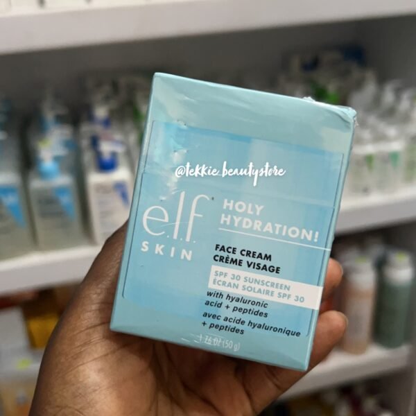 ELF Holy Hydration! Face Cream Broad Spectrum SPF 30 Sunscreen, With SPF 30, 50 g
