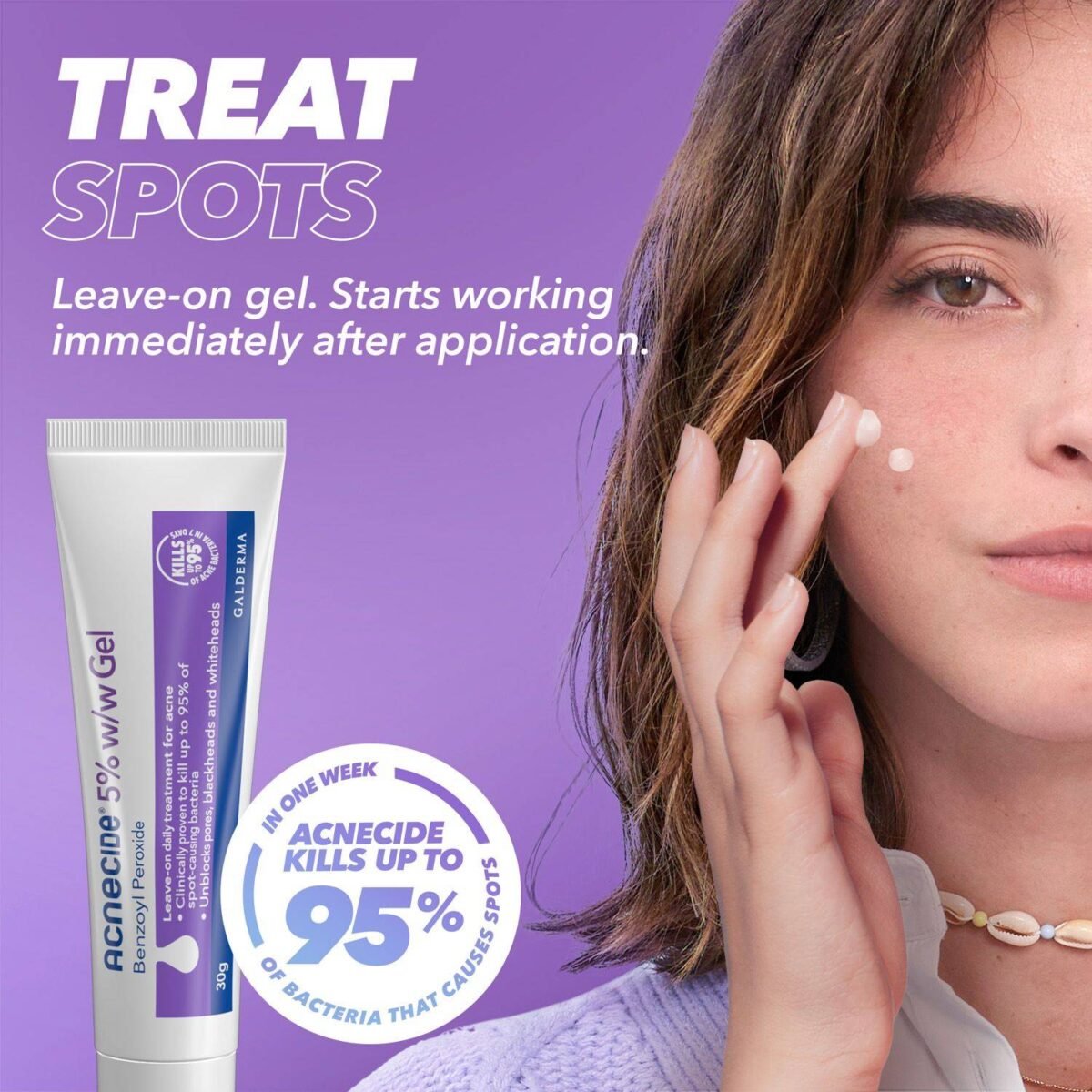 Acnecide 5% w/w Gel 15g - Image 3