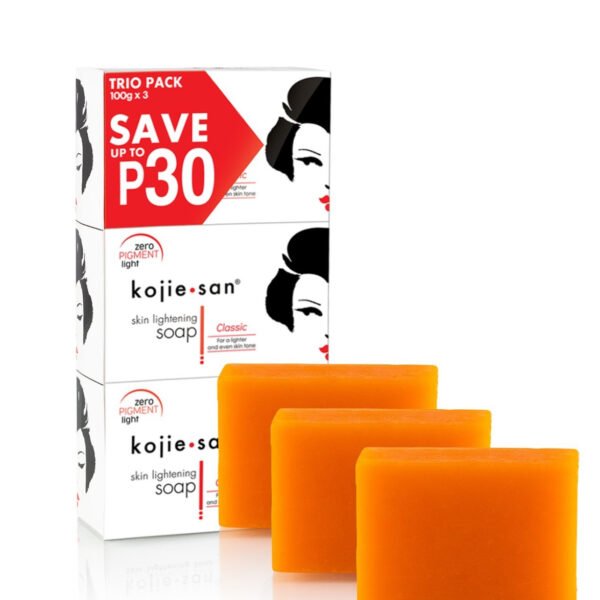 Kojie San soap 3 in 1 | single | 100g each