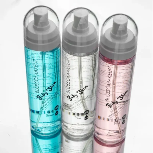 Blossom baby skin fixer makeup setting spray matte finish (new packaging)