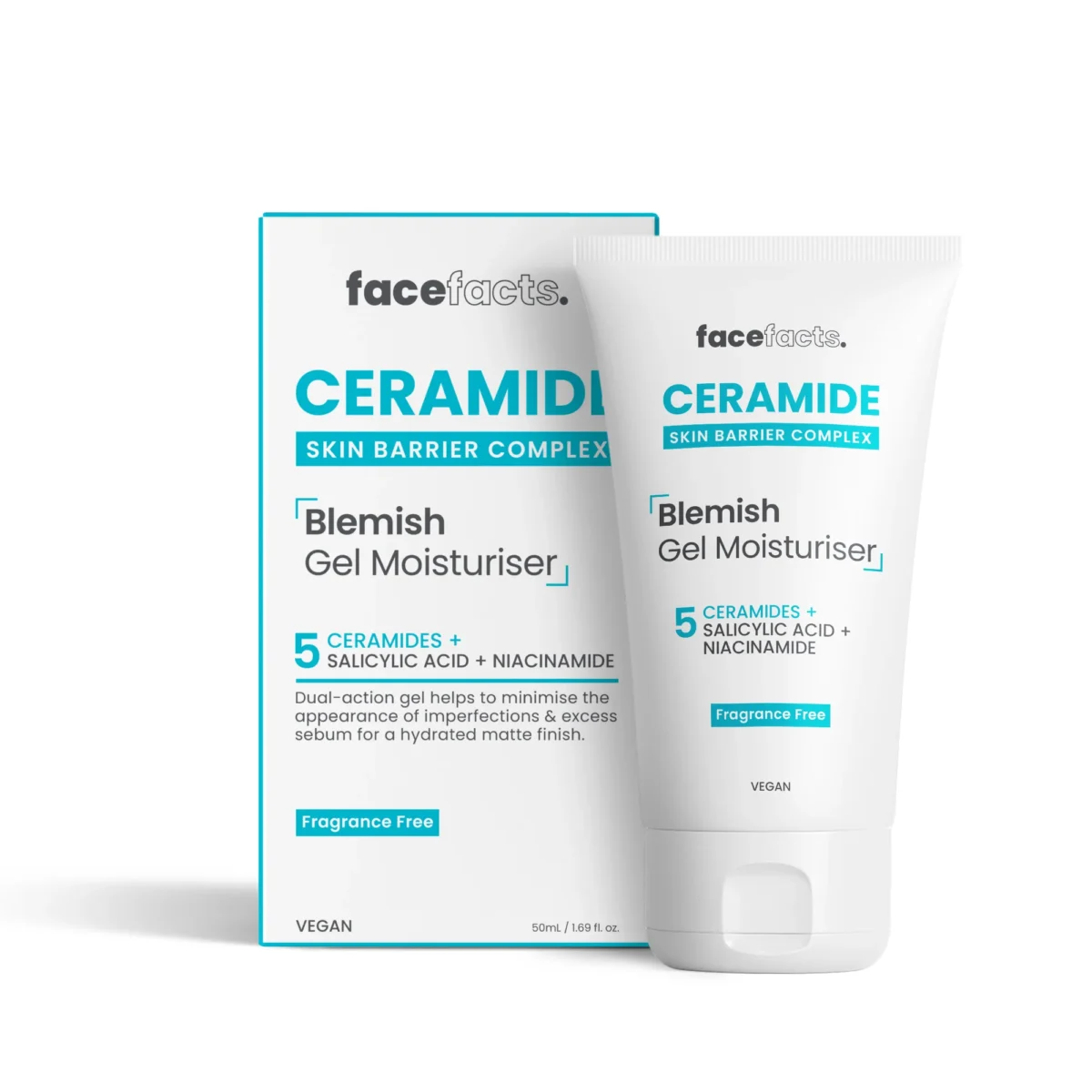 Face Facts Ceramide Blemish Gel Moisturiser - Image 1
