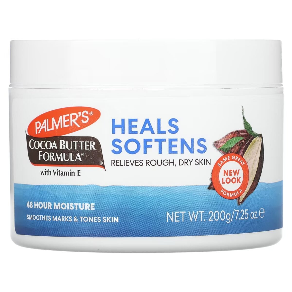 Palmers Cocoa Butter Formula with Vitamin E 200g Palmer’s - Image 1