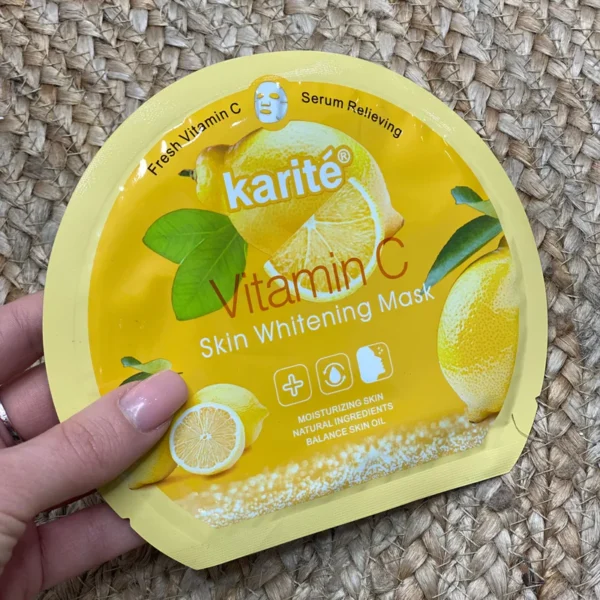 Karite vitamin c sheet masks