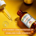 Garnier Targeted Vitamin C 10% Anti Dark Spot Brightening Night Serum for Face 30ml - Image 3