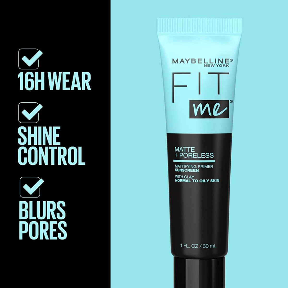 Maybelline fit me matte + poreless face primer - Image 1