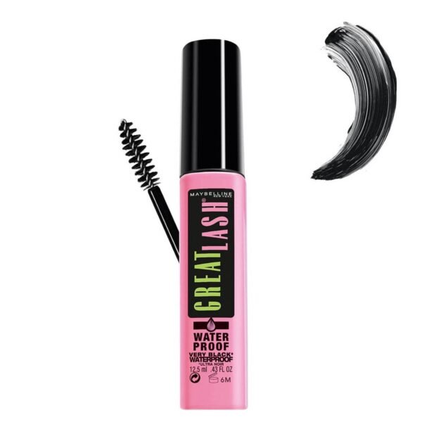 Maybelline great lash mascara waterproof very black