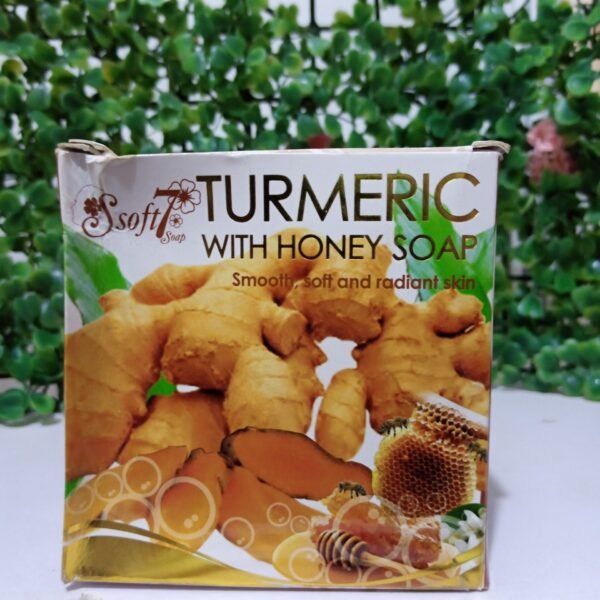soft 7 TURMERIC with honey Soap