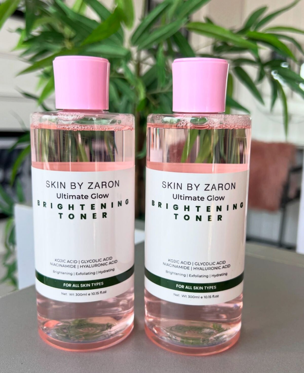 Skin by Zaron ultimate glow brightening toner | kojic acid | glycolic acid | niacinamide | hyaluronic acid - Image 1