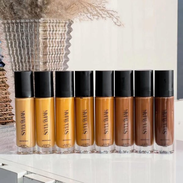 Sylvimak undetected foundation | full coverage | matte | oil-free | shine control | all day wear