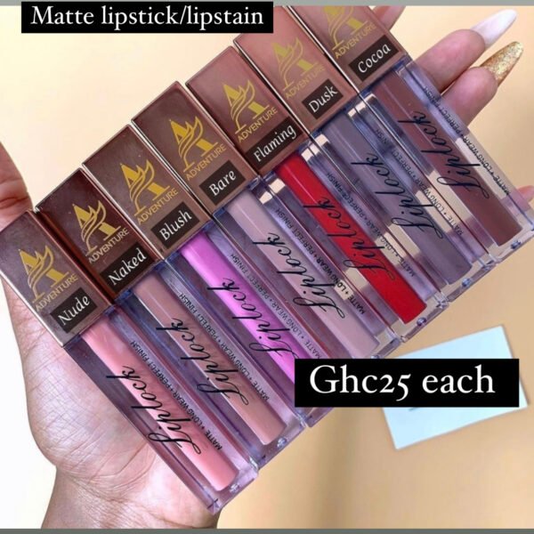 Adventure matte lipstick/ lipstain