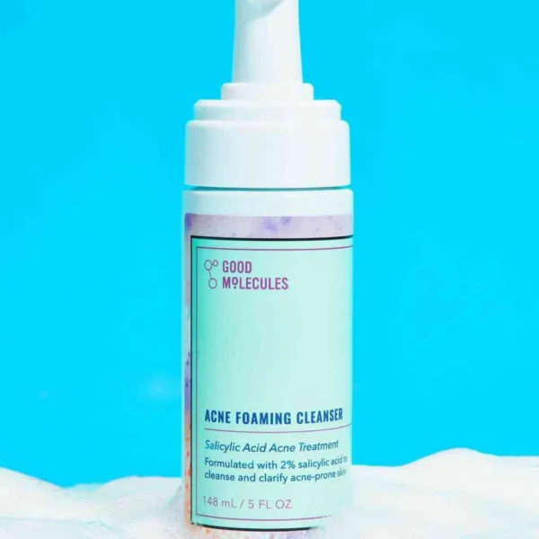 Good molecules acne foaming cleanser