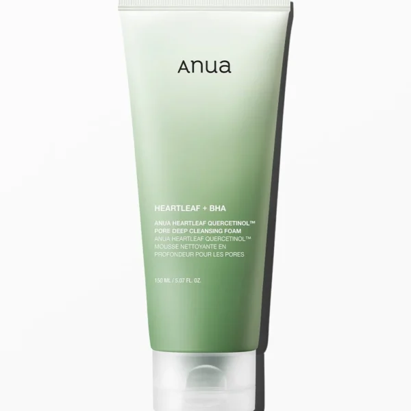 ANUA HEARTLEAF QUERCETINOL PORE DEEP CLEANSING FOAM | cleanser