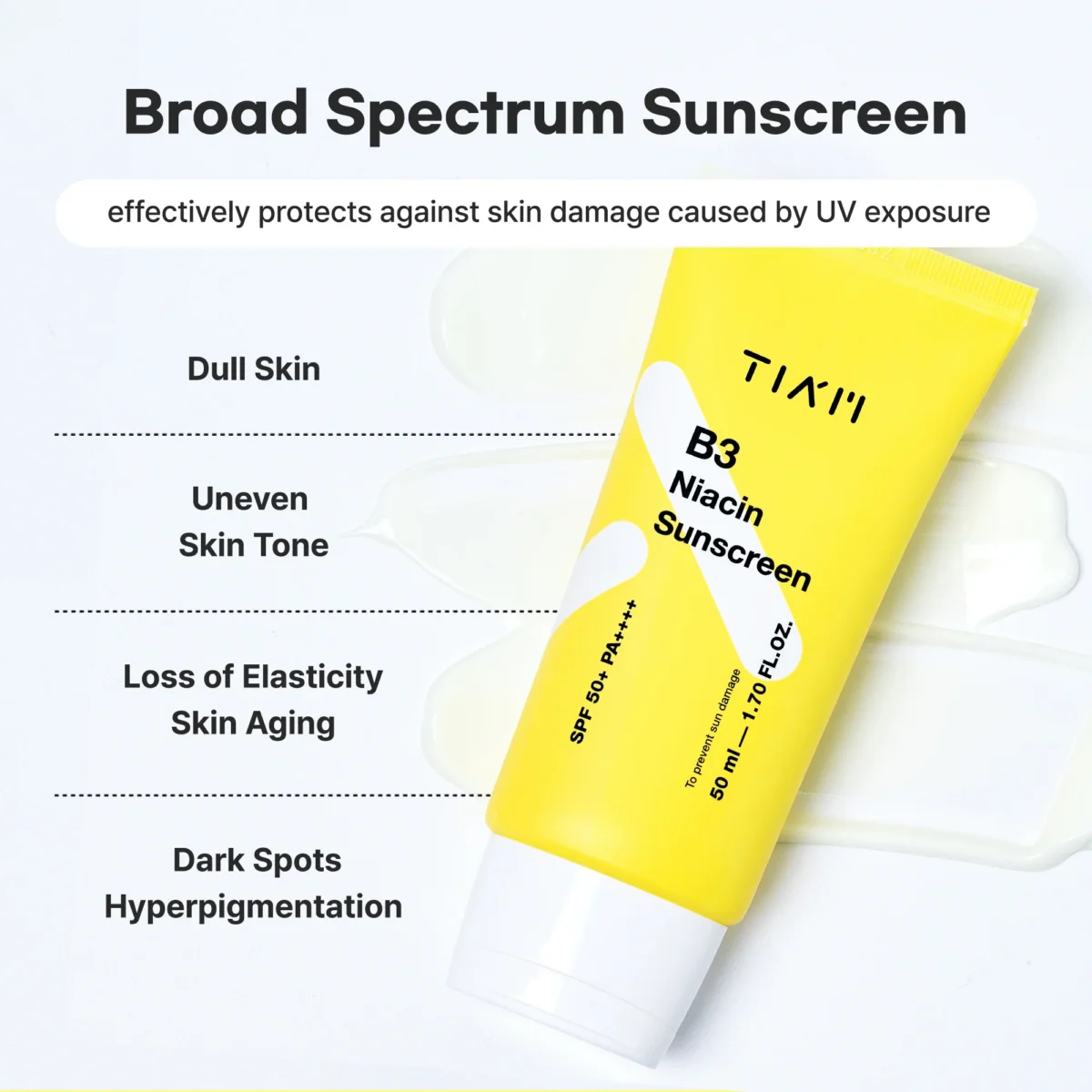 Tiam B3 Niacin Sunscreen | brightening - Image 1