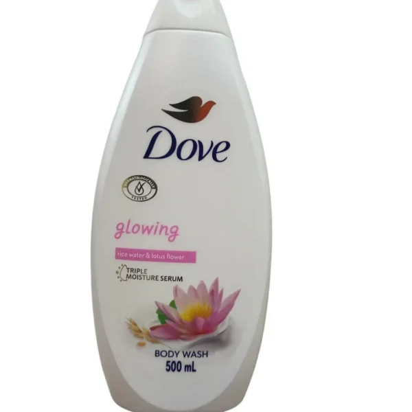 Dove Glowing Rice Water and Lotus Flower Body Wash