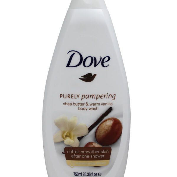 Dove Purely Pampering shea butter and warm vanilla body wash