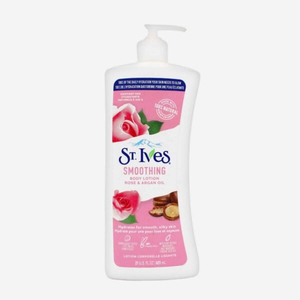 St Ives Smoothing Rose & Argan Oil Body Lotion 21 oz
