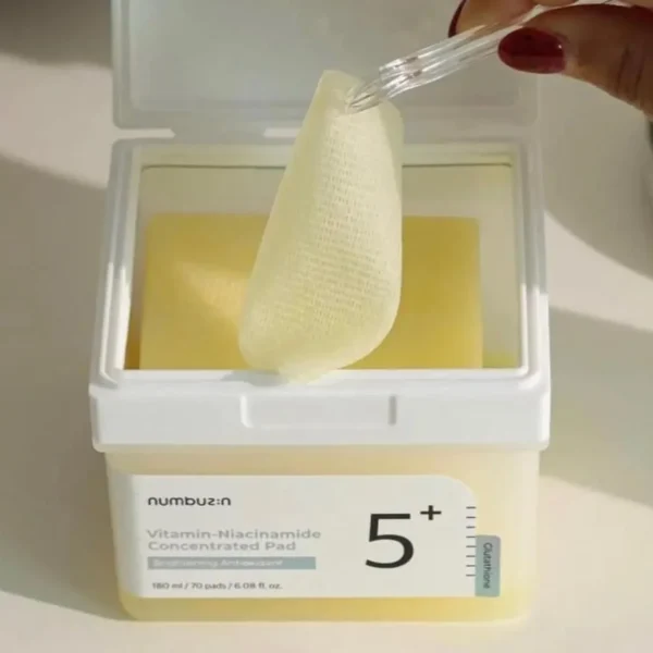 numbuzin - No.5 Vitamin-Niacinamide Concentrated Pad - 180ml/70pads
