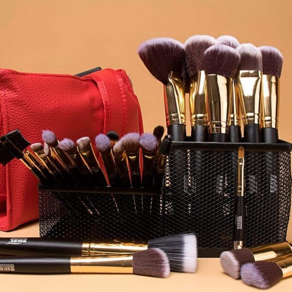 Zikel 25 pieces brush set with brush belt