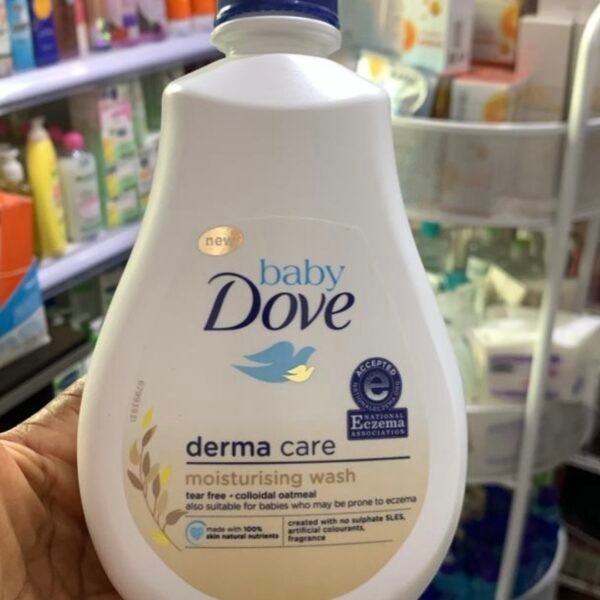 Dove baby derma care moisturizing wash with colloidal oatmeal