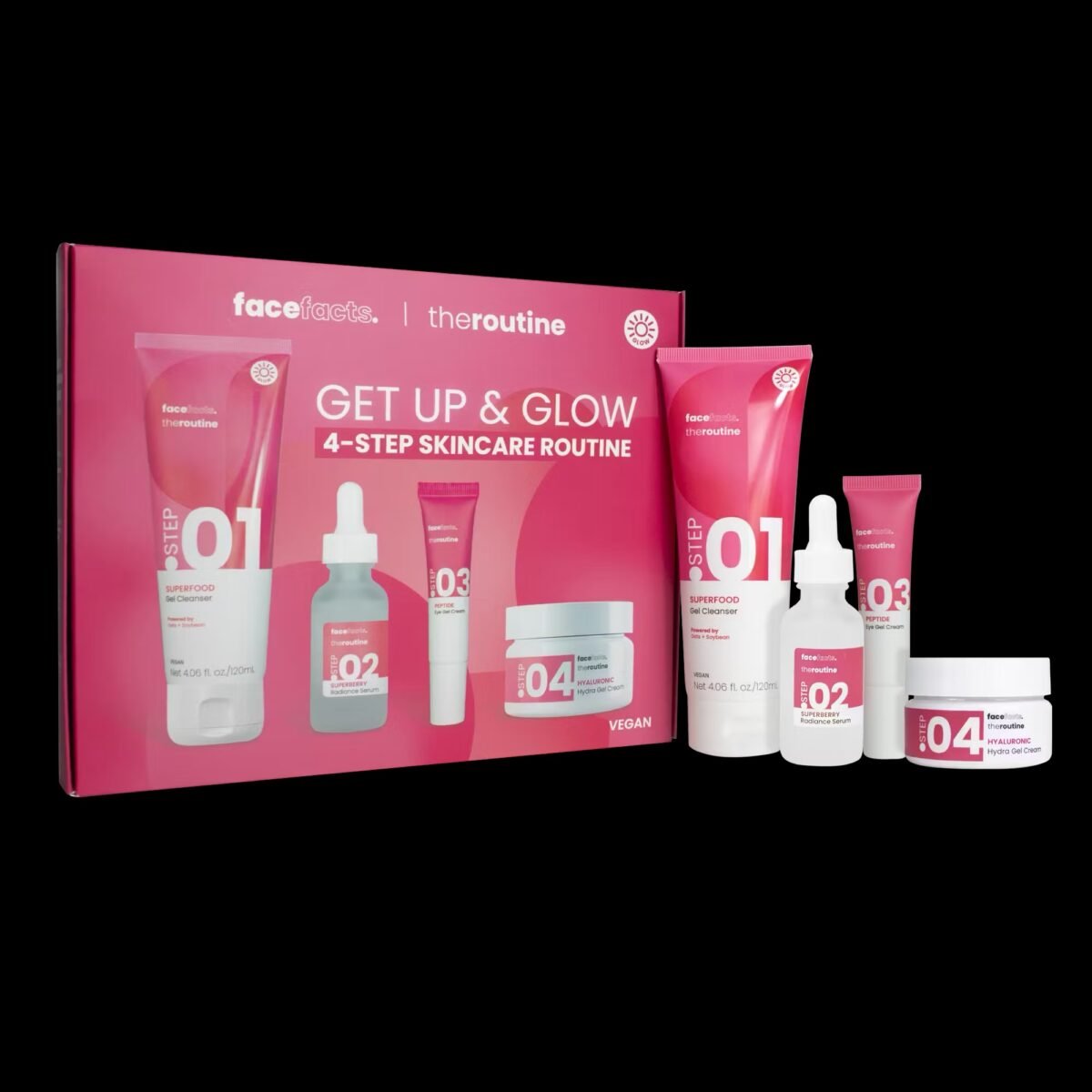 Face Facts facefacts The Routine Got To Glow Essentials Gift Set - Image 3