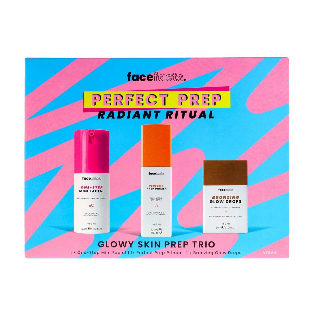 Face Facts facefacts Perfect Prep Radiant Ritual Gift Set - Image 1