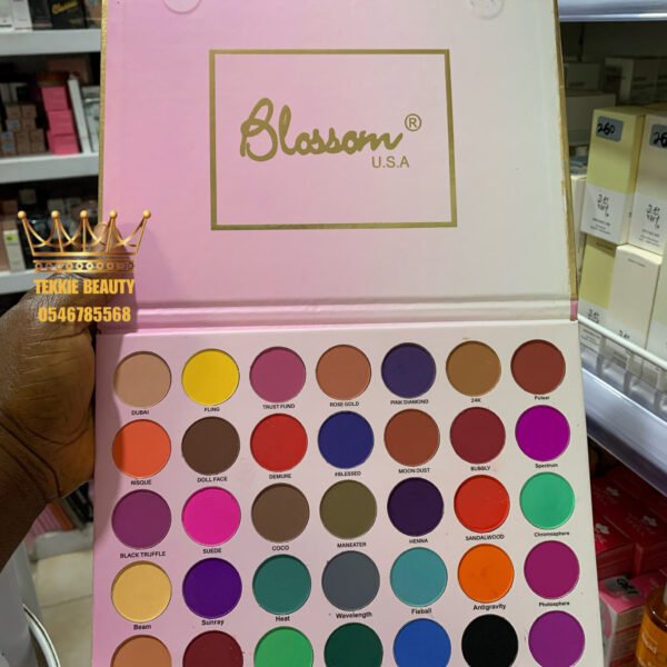 Blossom Pigmented 35 Color All Matte Eyeshadow Palette