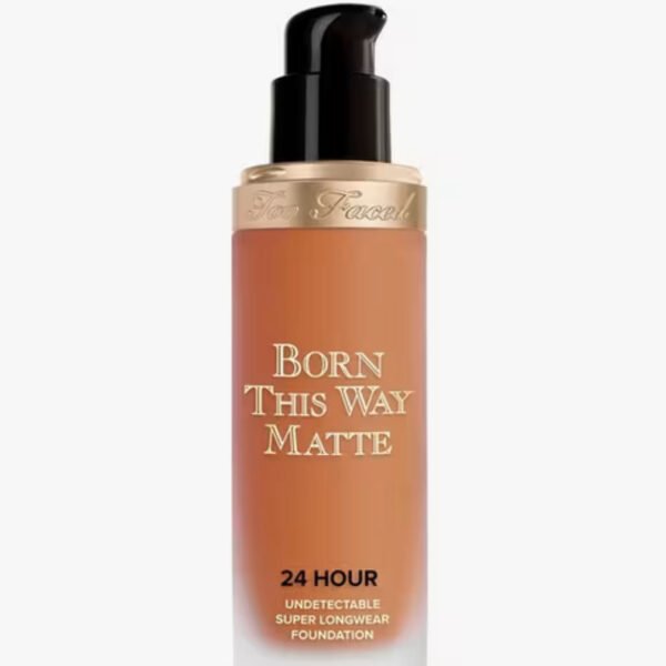 Too Faced Born This Way Matte Foundation in shade Mahogany