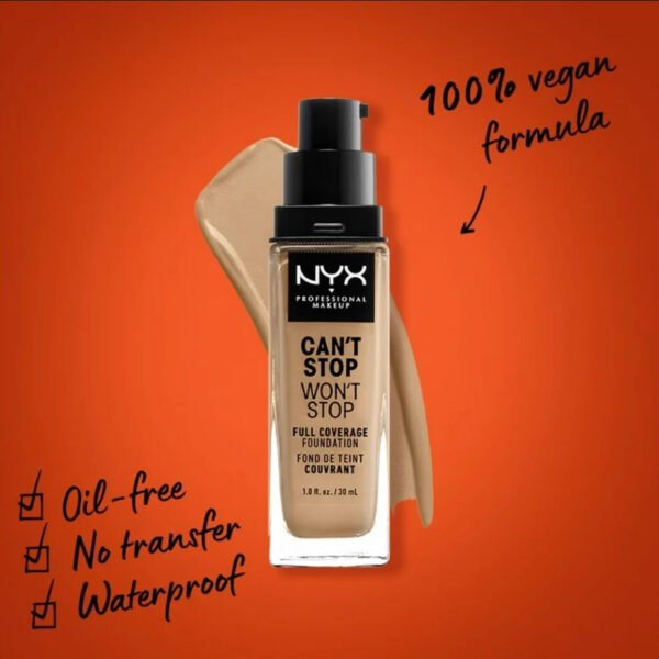 NYX Can’t Stop Won’t Stop Foundation
