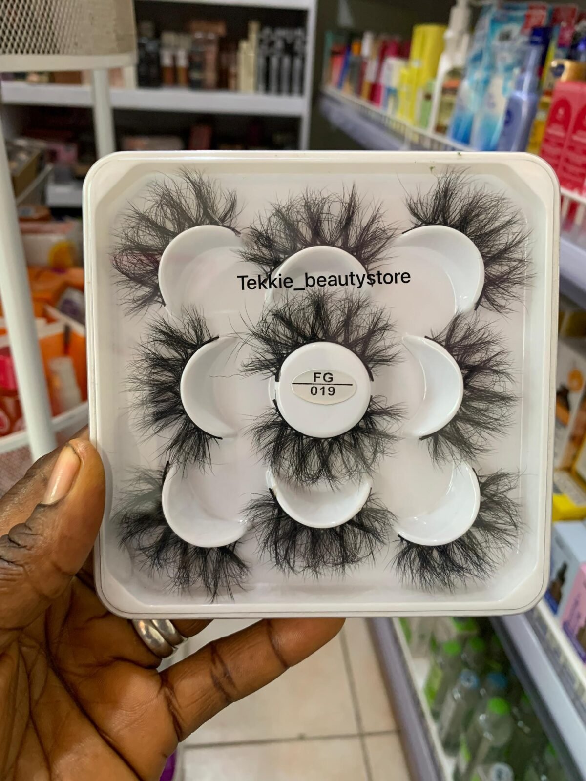 5 pairs fluffy strip eye lash - FG019 - Image 1