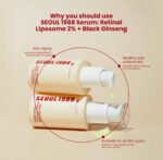 KSECRET - SEOUL 1988 Serum : Retinal Liposome 2% + Black Ginseng - 30ml - Image 3