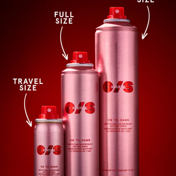 ONE/SIZE ON ‘TIL DAWN MATTIFYING WATERPROOF SETTING SPRAY ONE SIZE