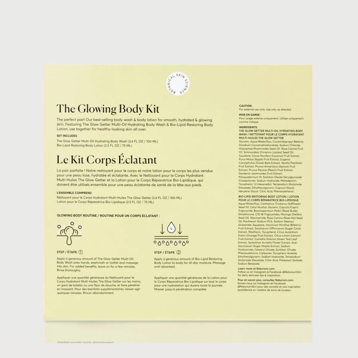 Naturium The Glowing Body Minis Kit - Image 3