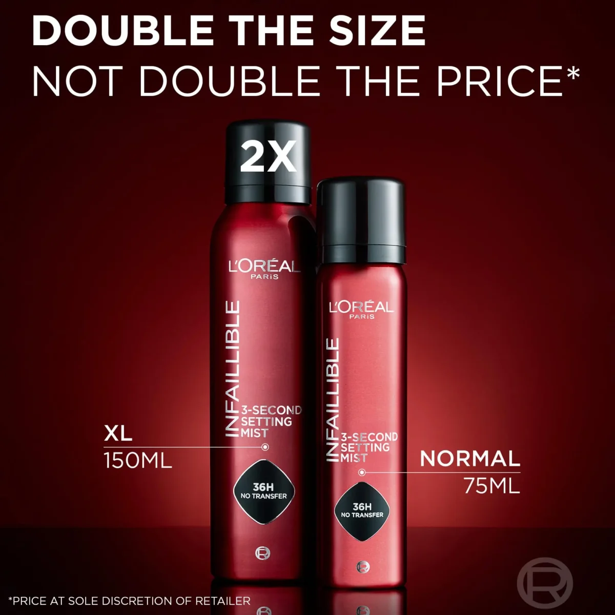 L'Oreal Loreal Paris Infallible 3-Second Setting Mist Spray - Image 2