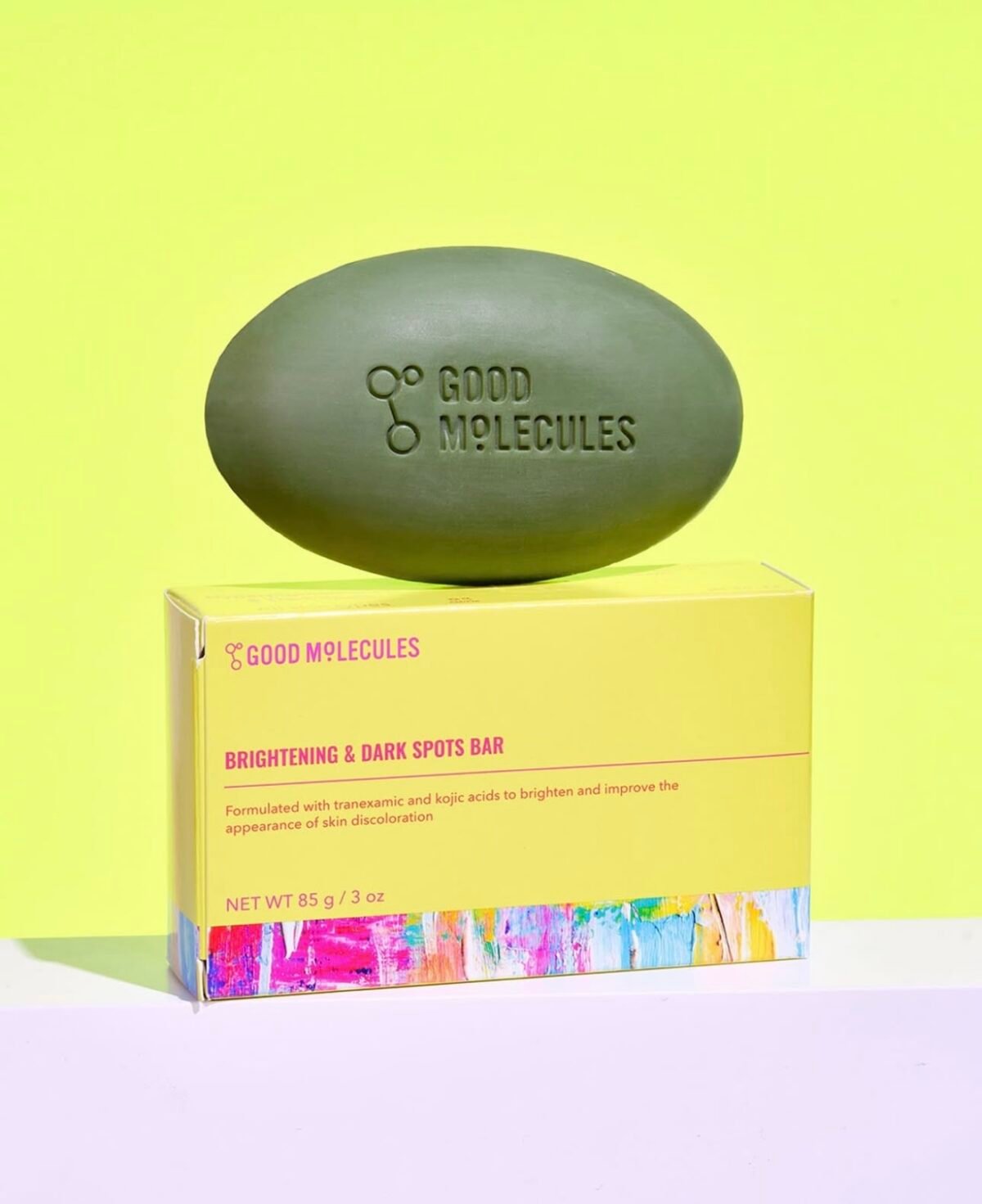 Good Molecules Brightening & Dark Spots Bar / kojic acid | tranexamic acid | niacinamide - Image 1
