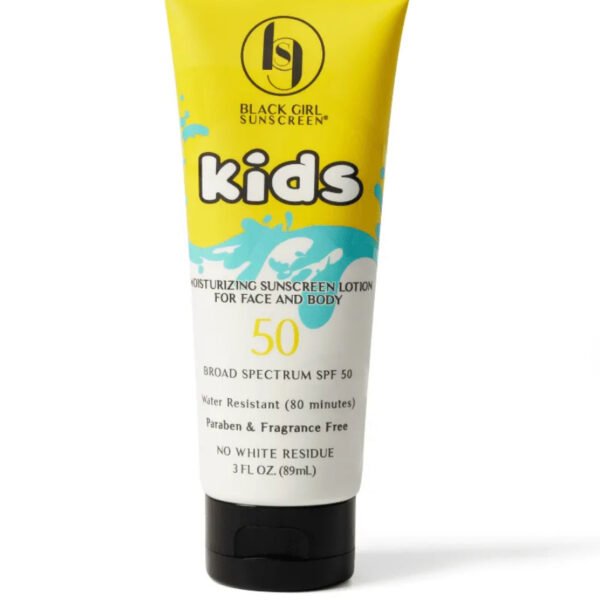 Black Girl Sunscreen Kids SPF 50 Sunscreen