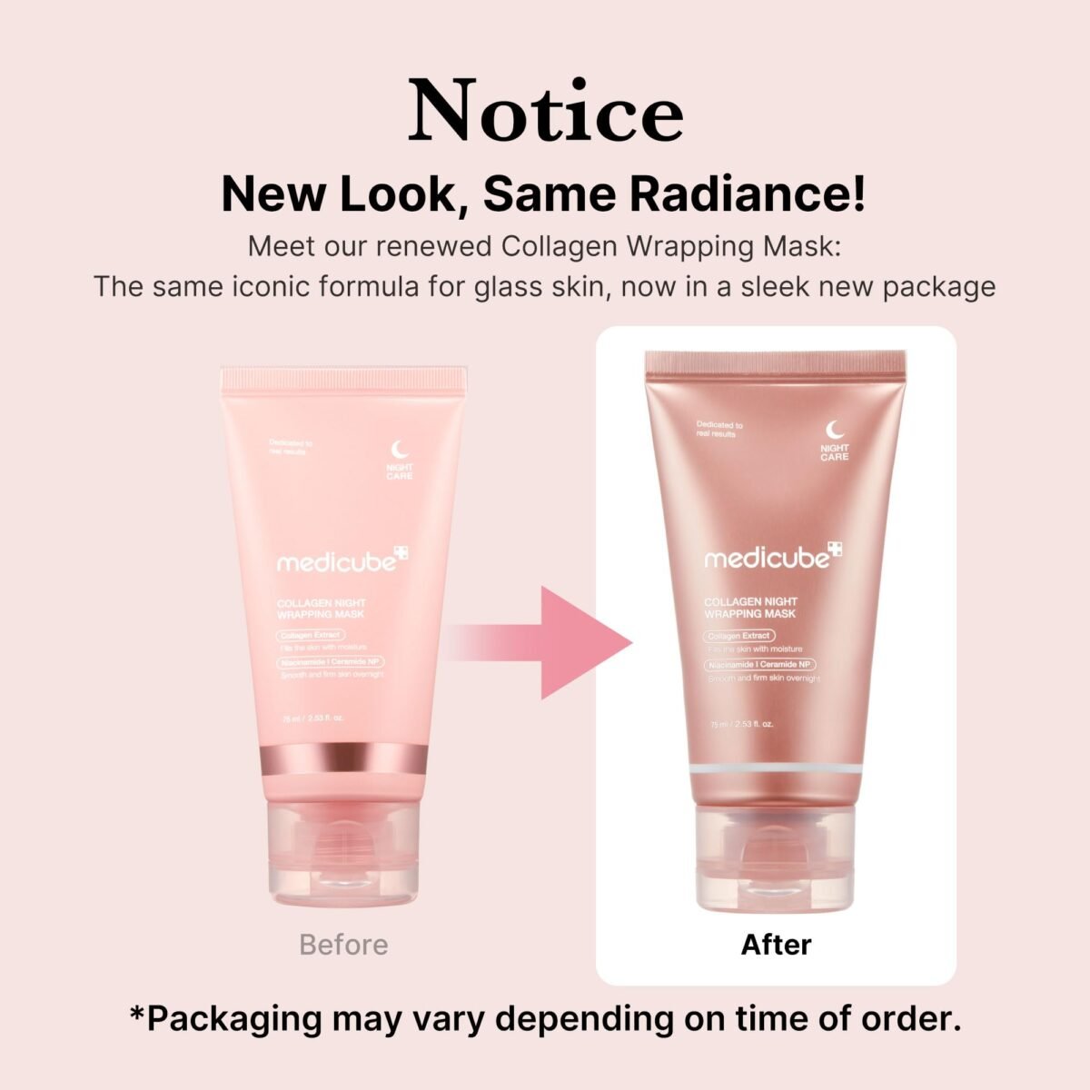 Medicube Collagen Night Wrapping Mask 75ml - Image 1