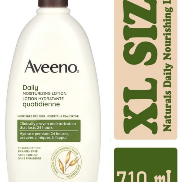 Aveeno daily moisturizing lotion XL Size 710 ml