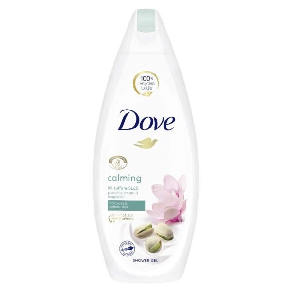 Dove calming pistachio and magnolia body wash 500ml