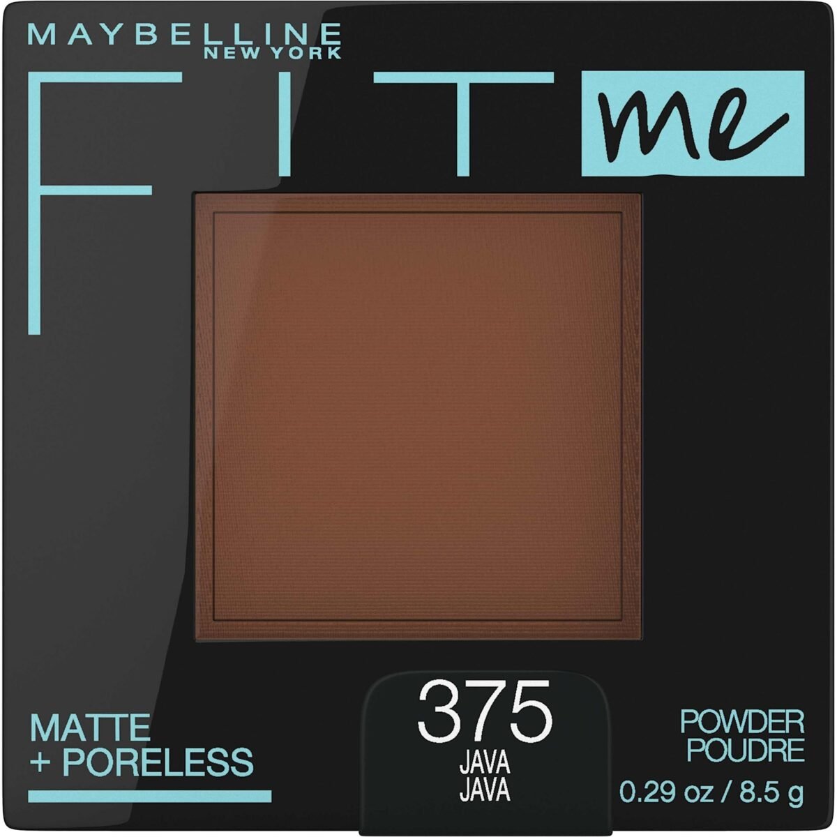 Maybelline fit me matte + poreless pressed powder 375 JAVA - Image 1