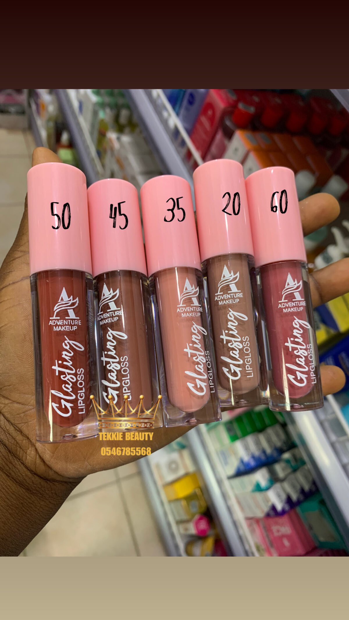 Adventure glasting pigmented lip gloss - Image 1